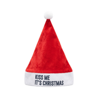 Kerstmuts - Kiss Me It's Christmas - Rood