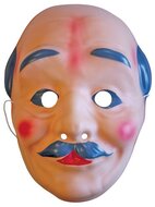 Opa Abraham Masker Plastic &ndash; Verkleed Masker