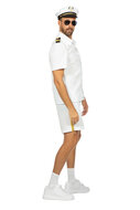 Marinier Wit - Overhemd met Korte Broek - Matroos