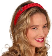 Oktoberfest Haarband Alpentraum - Rood