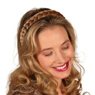 Oktoberfest Haarband Alpentraum - Bruin