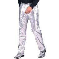 Thetru Broek Heren Metallic Zilver - Classic Style Pantalon