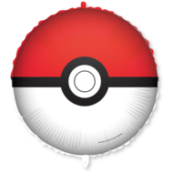 Folieballon - Pokemon Pokeball - 45 cm - Helium- en Luchtvulling
