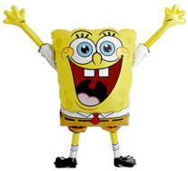 Folieballon - SpongeBob Vorm - 86 cm - Helium- en Luchtvulling