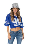 Oversized Ijshockeyshirt - Jersey - Blauw - Volwassenen