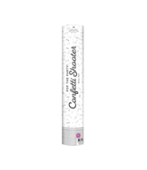Confetti Shooter Metallic Zilver - 40 cm