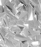 Confetti Shooter Metallic Zilver - 40 cm