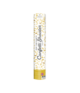 Confetti Shooter Metallic Goud - 40 cm