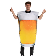 Bierglas Kostuum  - Volwassenen - Onesize