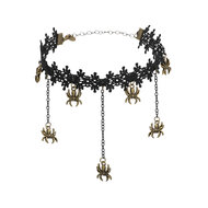 Choker Spinnen - Zwart - Halloween