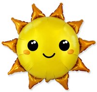 Folieballon Beterschap - Zon - 73 cm - Helium- en Luchtvulling