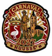Embleem Huusse - Strijkembleem - Jaarembleem 2027