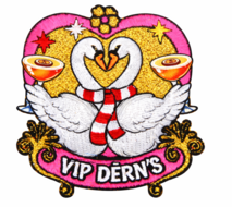 Embleem Huusse - Strijkembleem - VIP Dern's