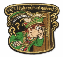 Embleem Huusse - Strijkembleem - L&egrave;ste N&egrave;js
