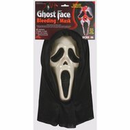 Scream Masker met Kap - Bloedend Ghost Face - Licentie