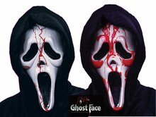 Scream Masker met Kap - Bloedend Ghost Face - Licentie