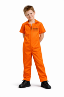 Boeven Overall Jail - Oranje - Kinderen