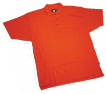 Oranje polo heren