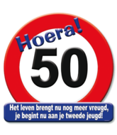 Huldeschild 50 jaar