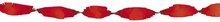 Crepe slinger rood 24 meter