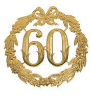 Lauwerkrans goud 60 jaar