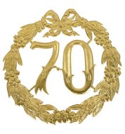 Lauwerkrans goud 70 jaar