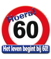 Huldeschild 60 jaar