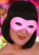 Oogmasker roze