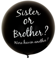 Gender reveal ballon