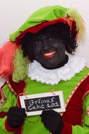Grimas cake make up zwart