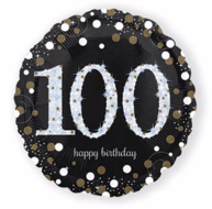 Ballonnen zwart goud 100 jaar