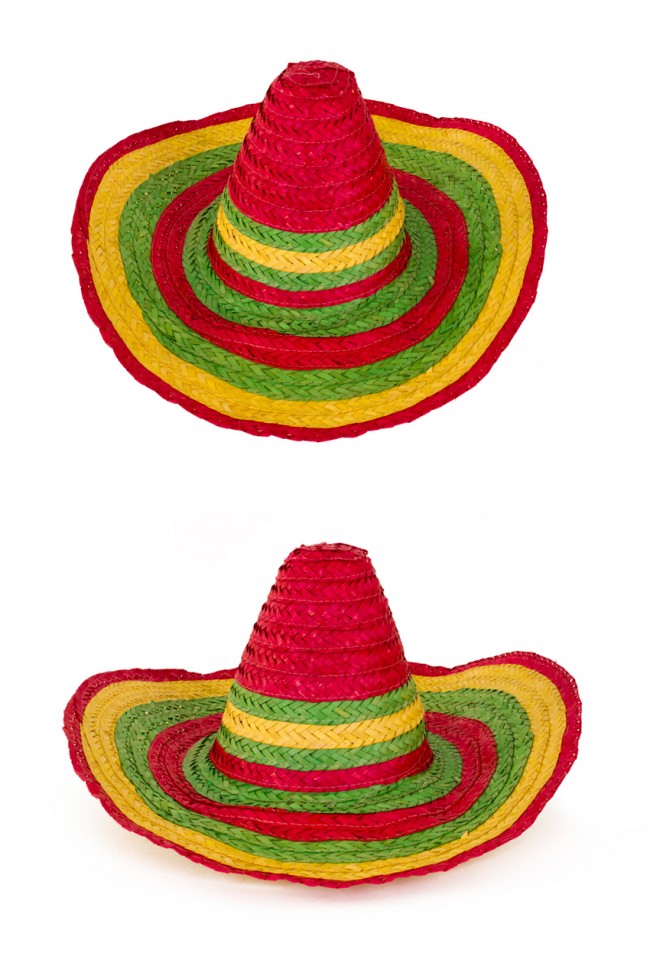 Sombrero mexico gekleurd