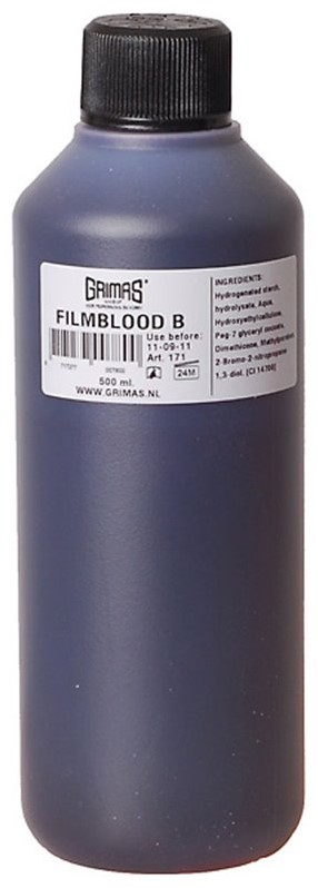 Grimas nepbloed donkerrood 500ml