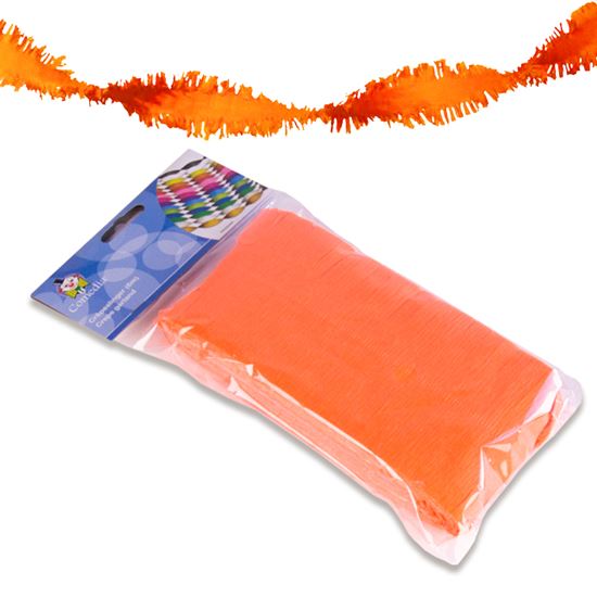 Crepeslinger oranje 6 meter