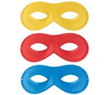 Oogmasker rond model