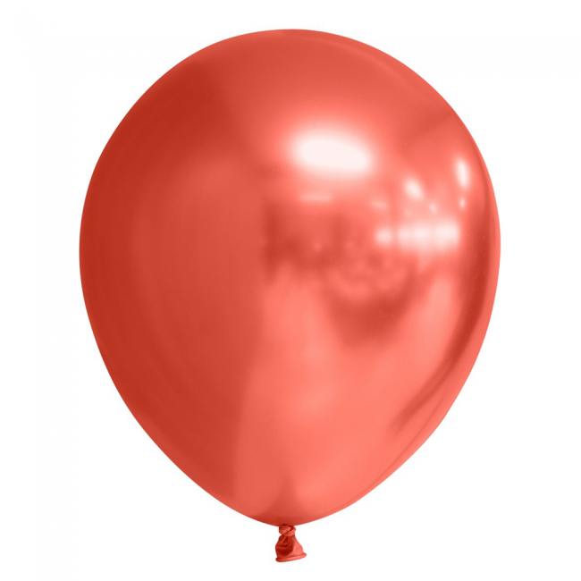 Chrome ballonnen rood