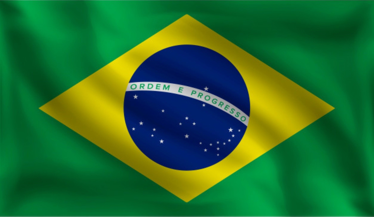 Vlag Brazilië 90 x 150 cm
