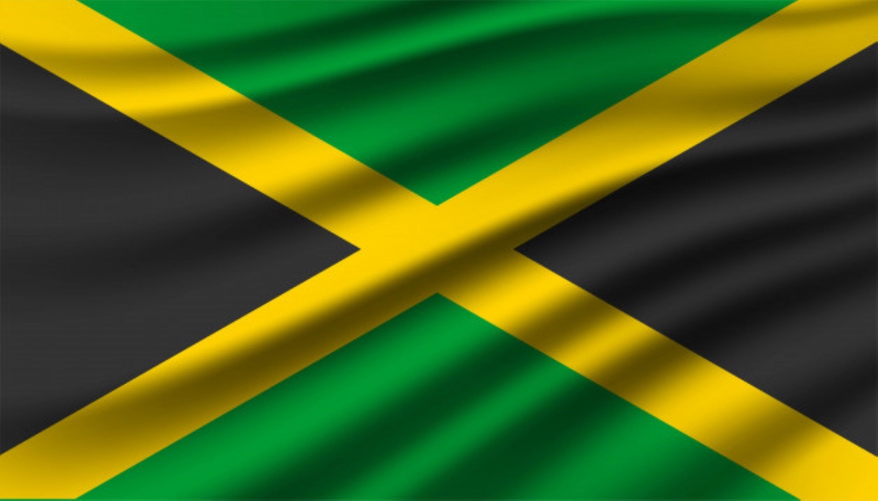 Vlag Jamaica 90 x 150 cm