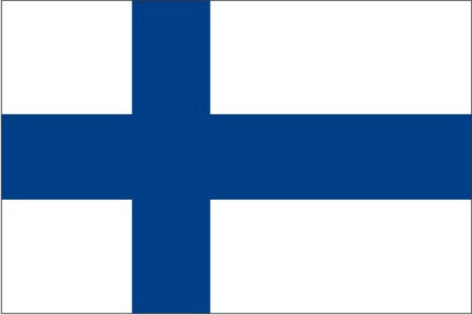 sticker Finse vlag
