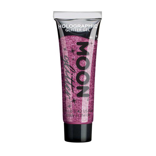 Face & Body gel Holographic roze