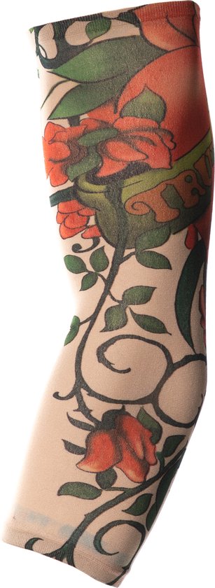 Tattoo sleeve rozen 2 stuks