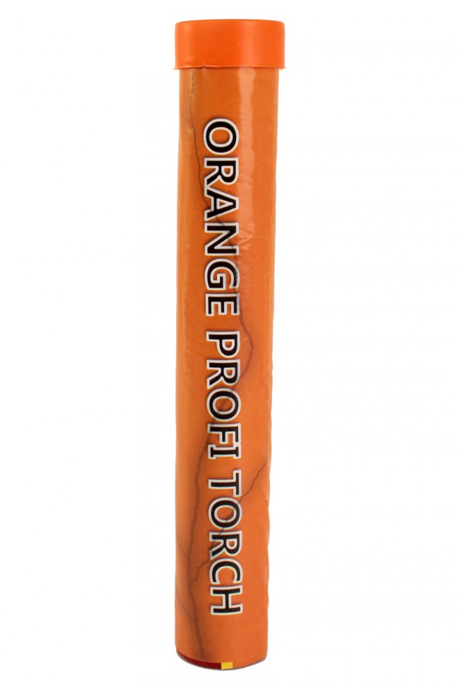 Fotoelektrisch Tol Gevaar Fakkel in de kleur oranje | Feestartikelenshop.com
