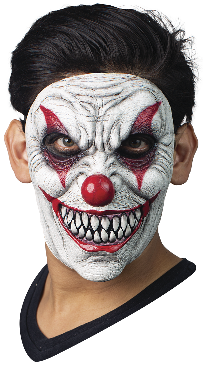 Naughty Clown gezichtsmasker