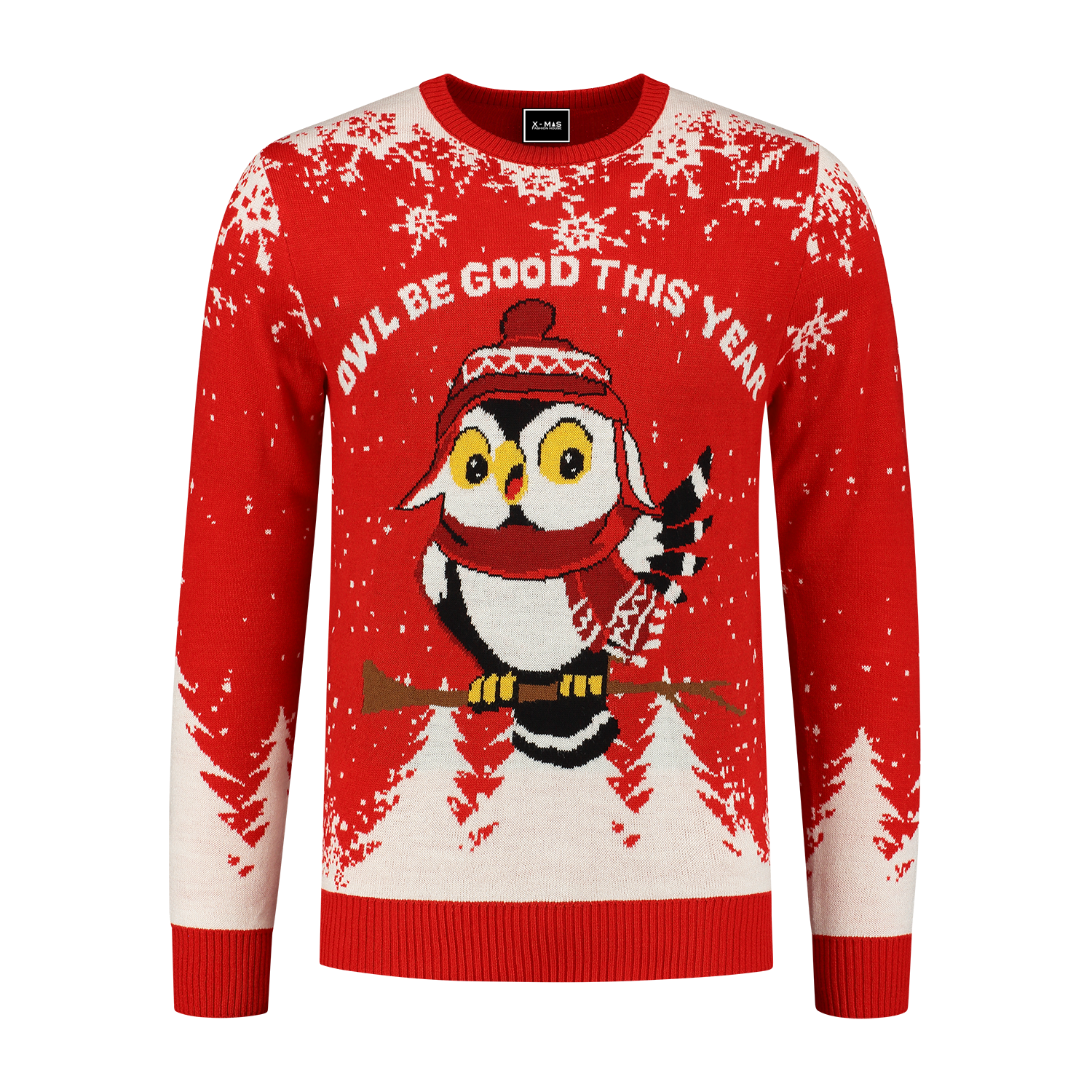 Foute Kersttrui Owl Be Good This Year