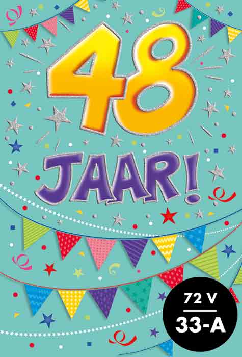 Verjaardagskaart That funny age 48 jaar