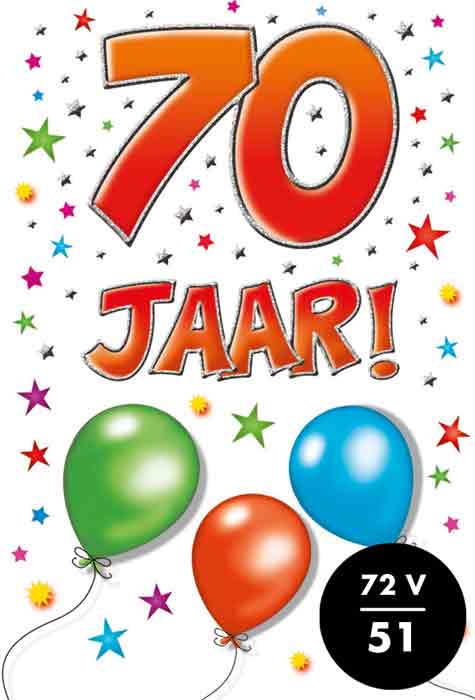 Verjaardagskaart That funny age 70 jaar B