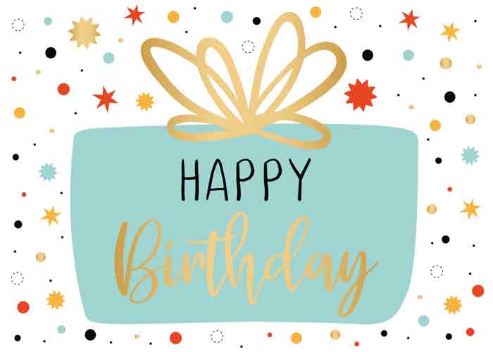 Wenskaart - Daisy - Happy Birthday