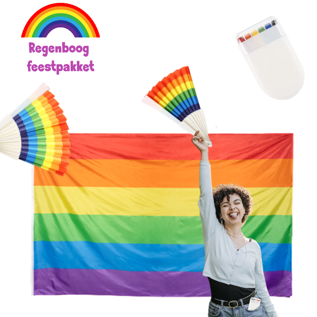 Pride Regenboog Feestpakket