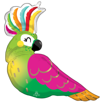 Folieballon Tropical Parrot