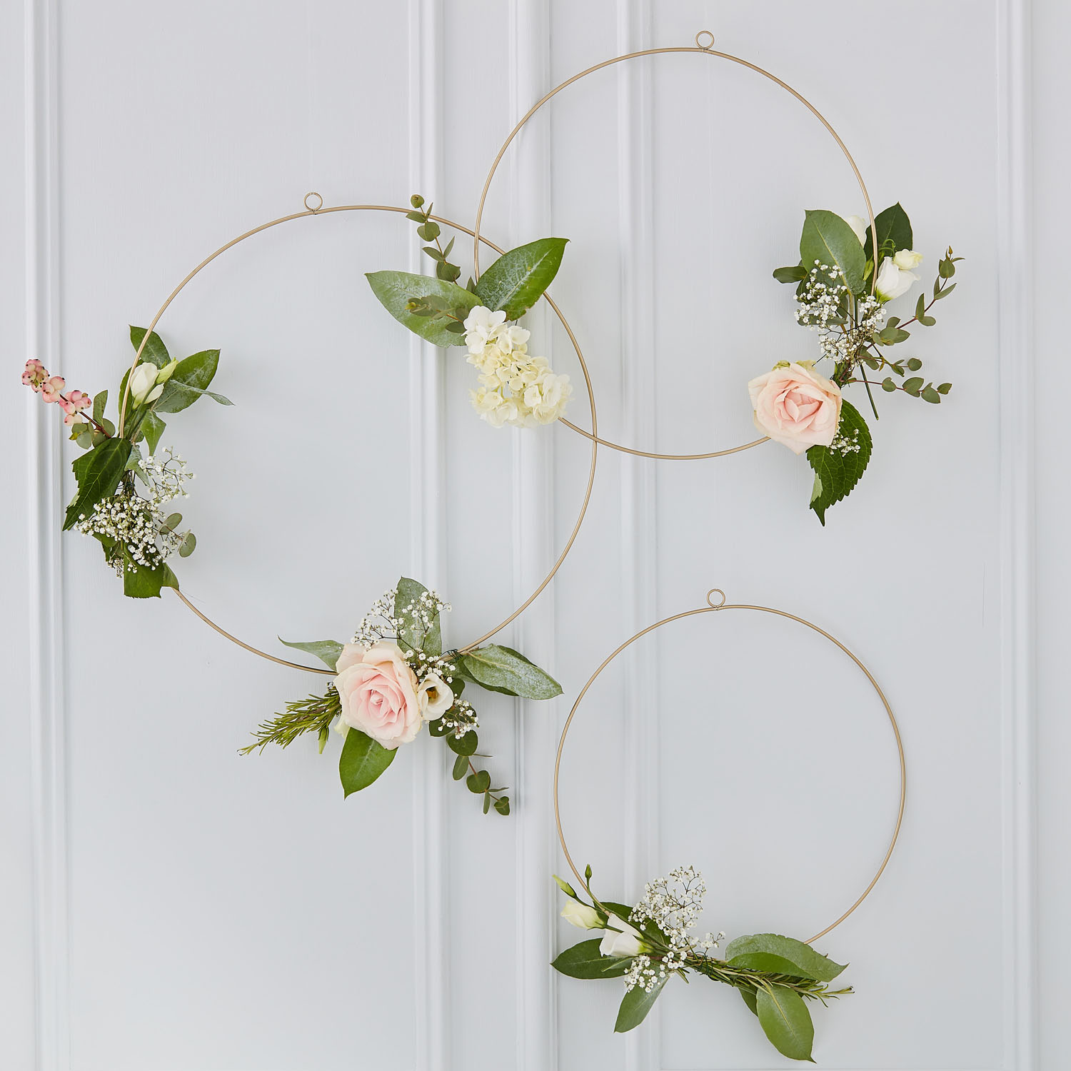 Ginger Ray - Wedding - Deco Hoops Metal Gold
